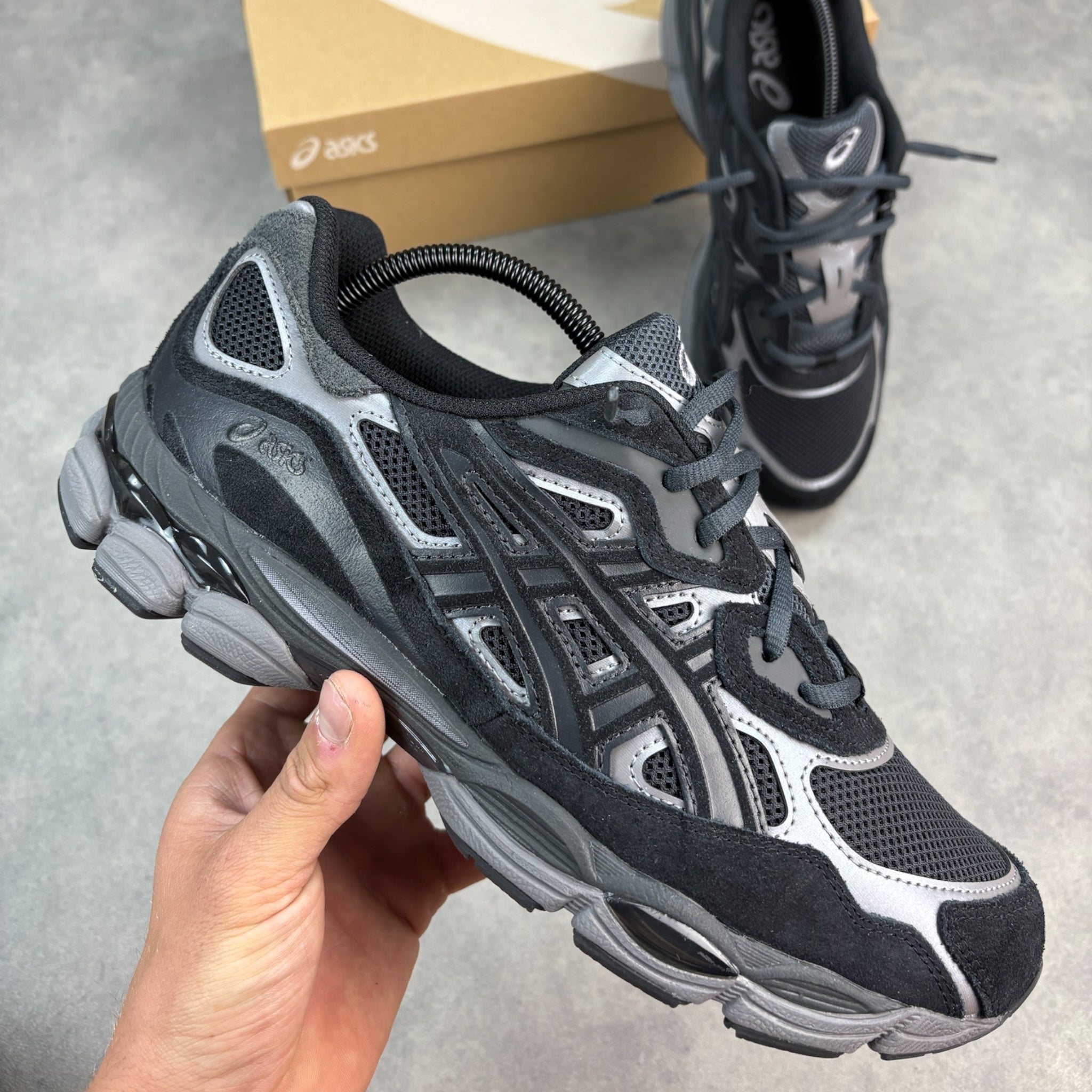 Asics Gel NYC Graphic Grey Black