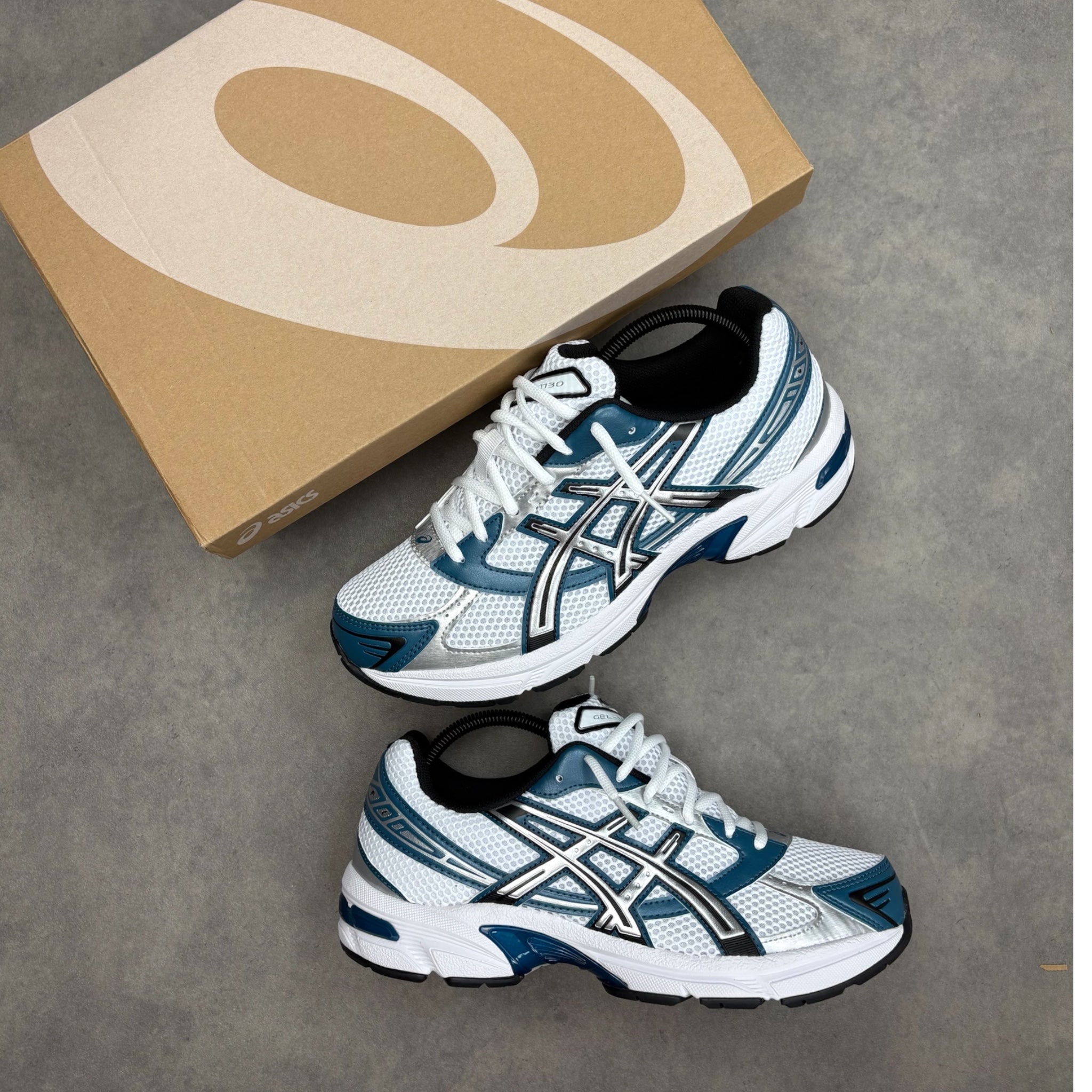 Asics Gel 1130 White Restful Teal