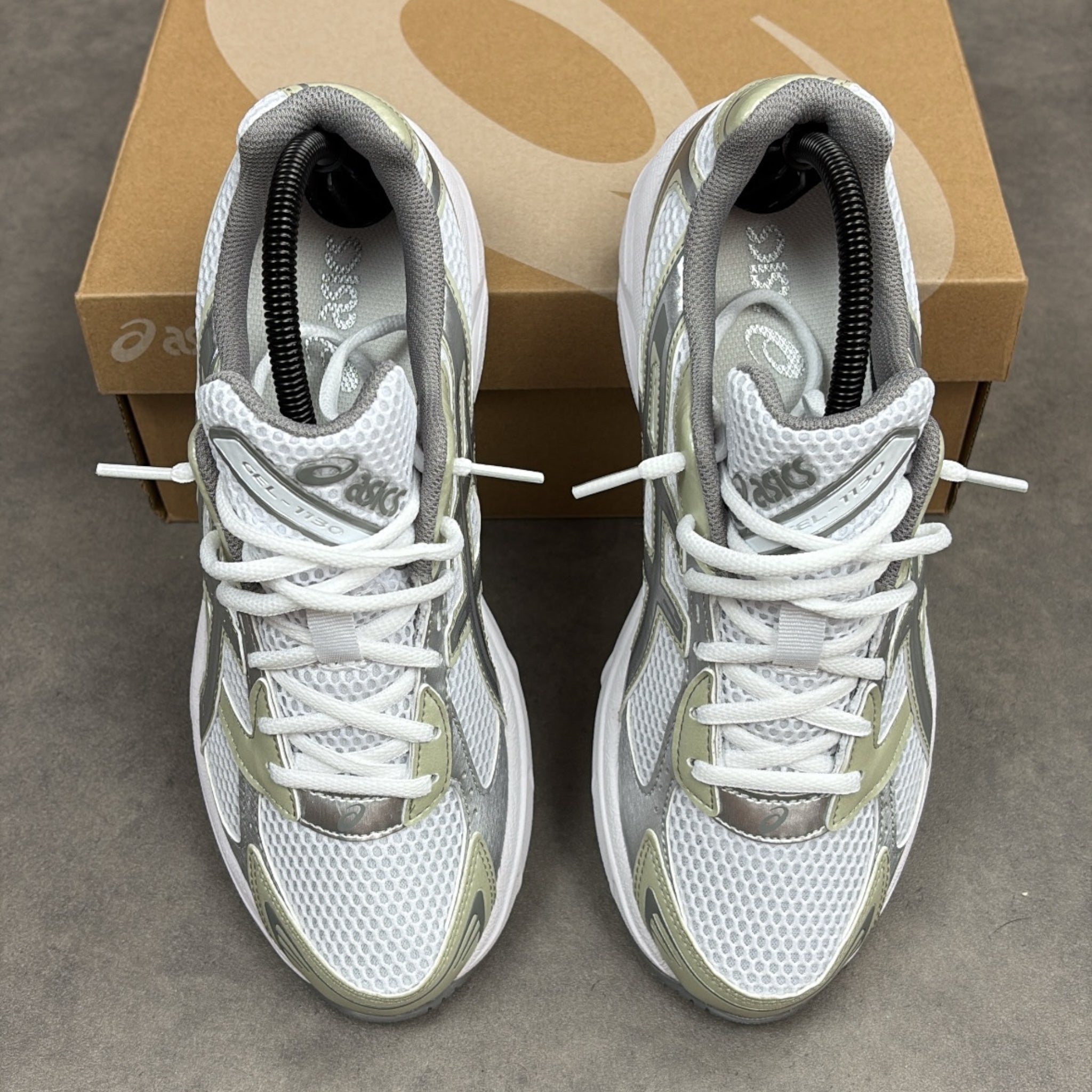 Asics Gel 1130 White Dried Leaf Green