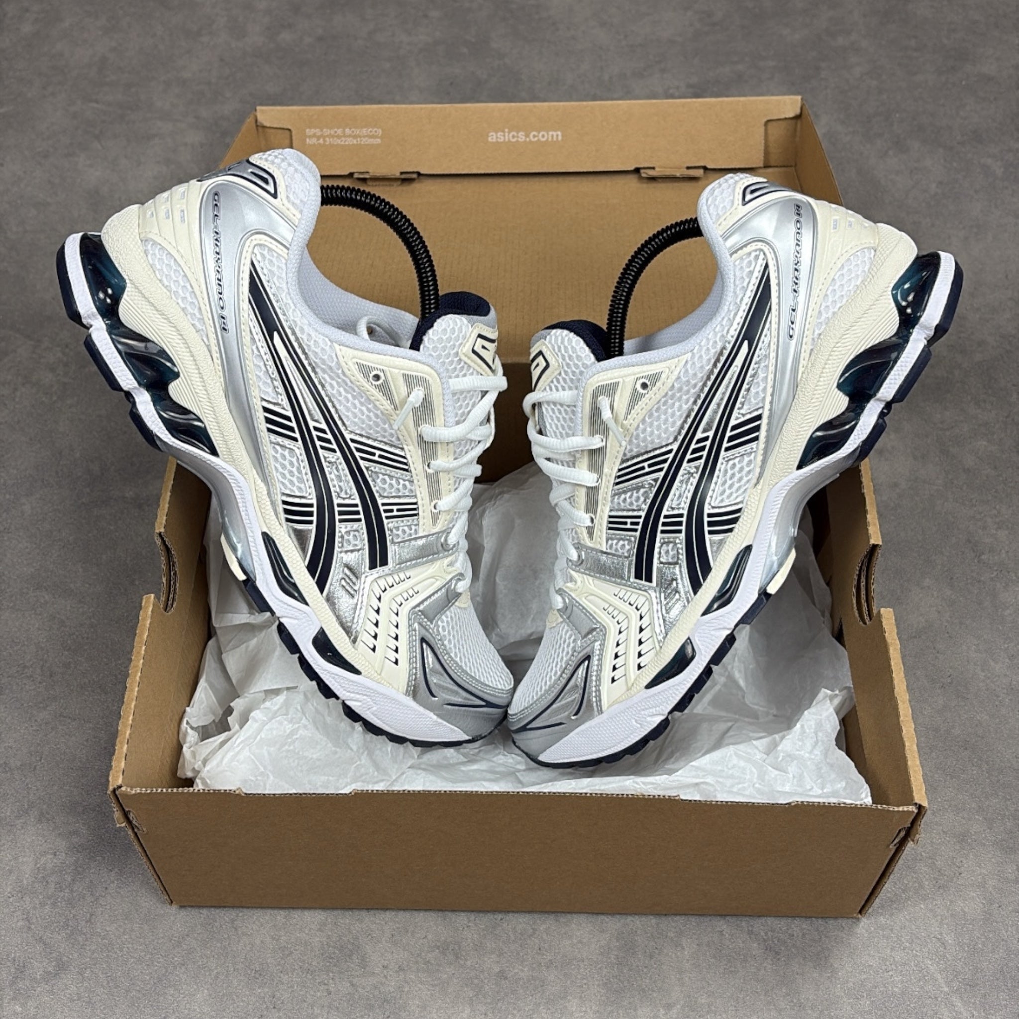 Asics Gel Kayano 14 White Midnight Women's